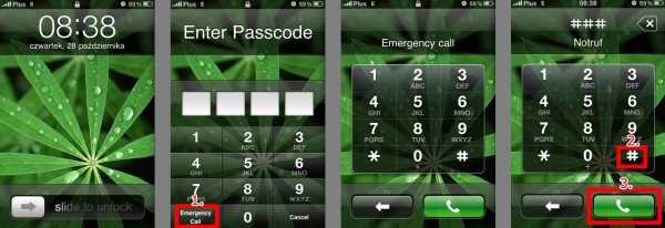 iPhone Emergency Call Hack
