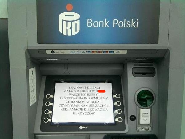 Без комиссии в любом банкомате. Банкоматы в Чехии. Банкомат в Польше. PKO Bank Polski Банкомат. Банкоматы в Корее.