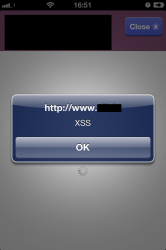 Kolejny przykład wstrzykniętego kodu - tym razem XSS